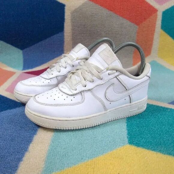 Nike Force 1 (PS) Size 3Y White/White-White